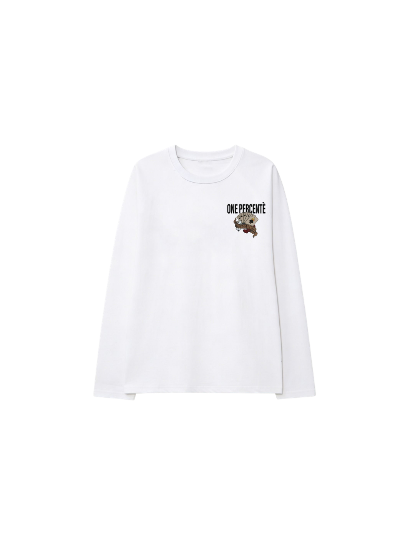 ‘Royal Flush’ Long Sleeve T shirt