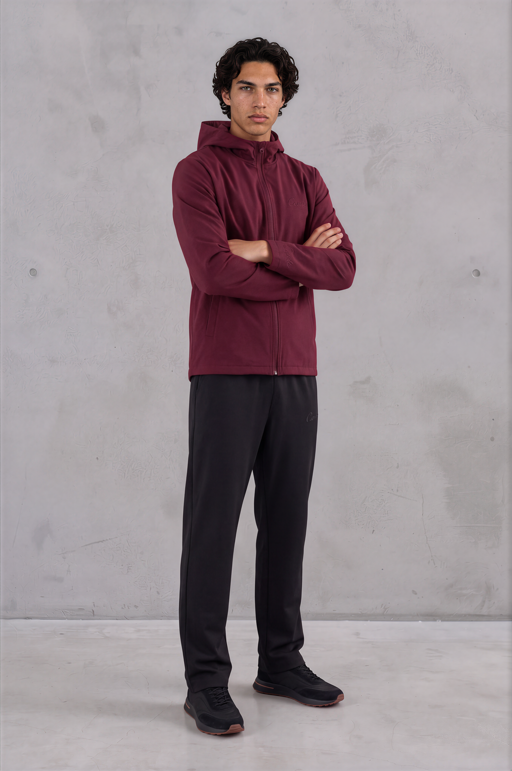 The Forme Set — Burgundy & Black